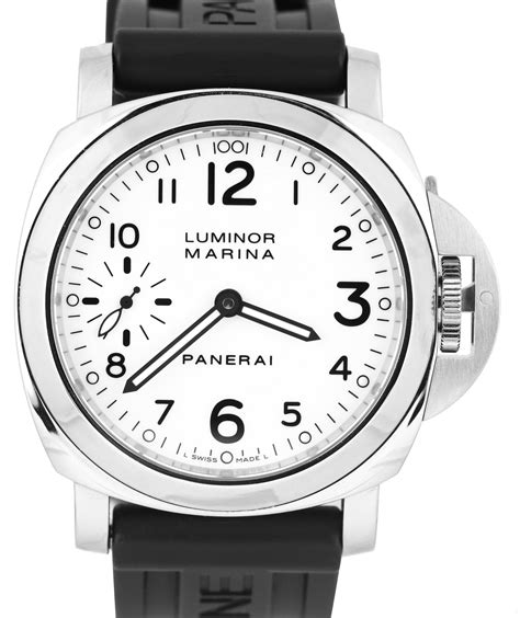 Panerai Stainless Steel PAM 113 Luminor Marina Wristwatch